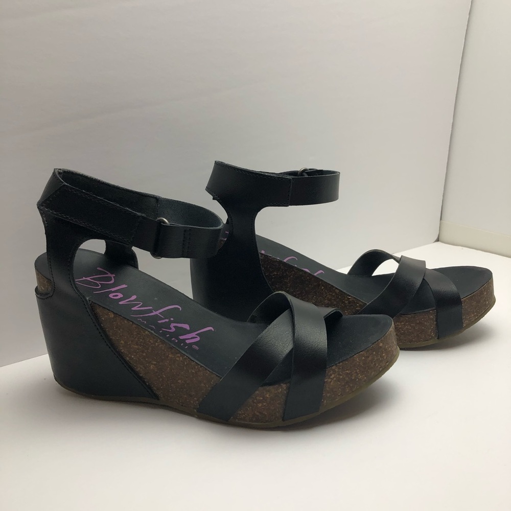 Blowfish; wedge heel; 8.5